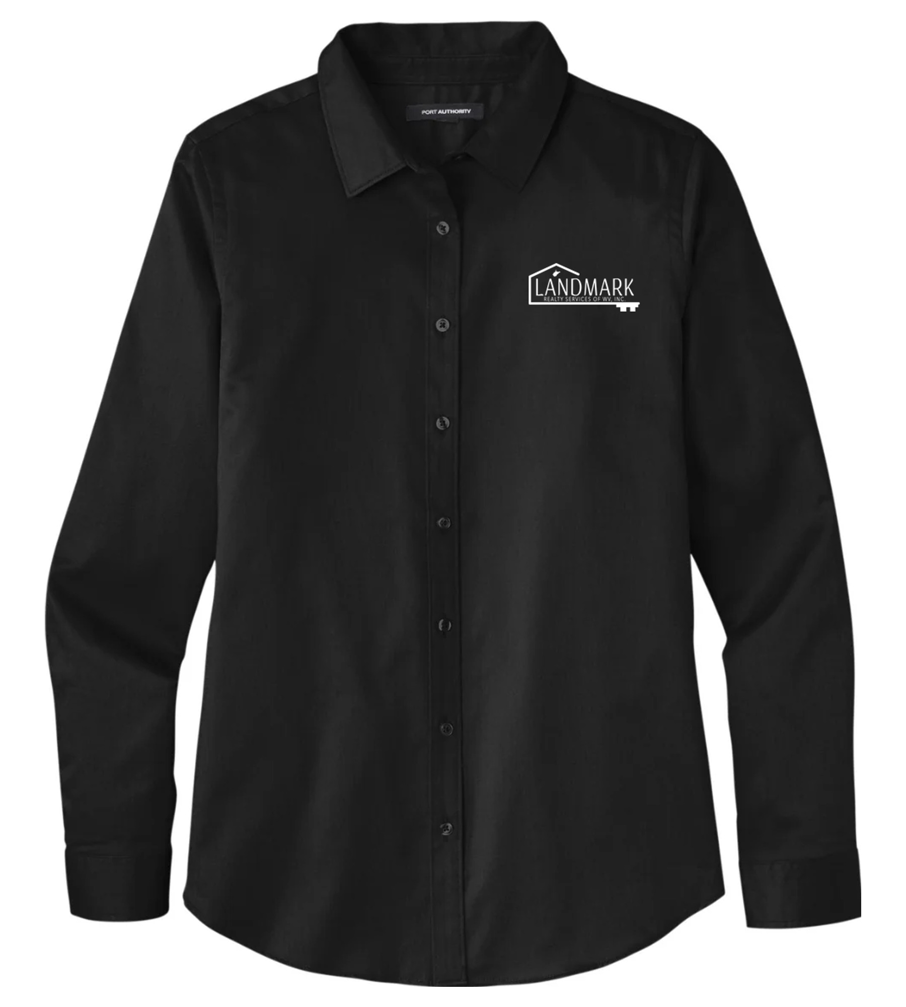 Port Authority Ladies Long Sleeve SuperPro React Twill Shirt