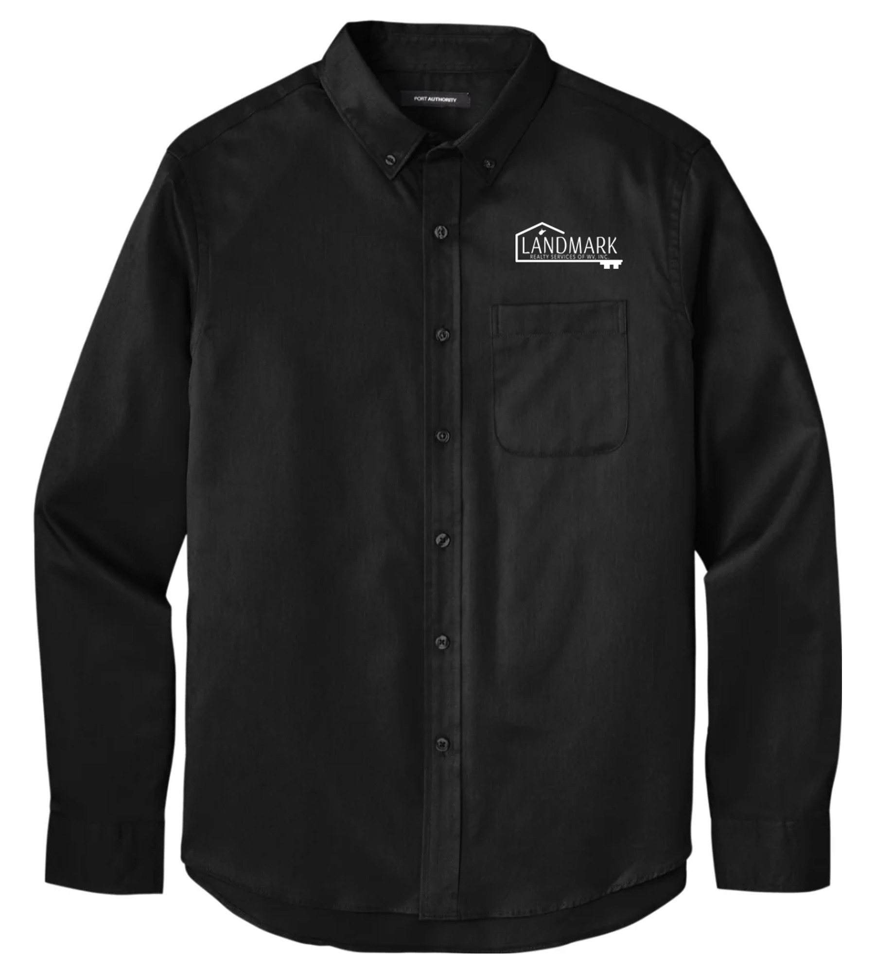 Port Authority Long Sleeve SuperPro React Twill Shirt