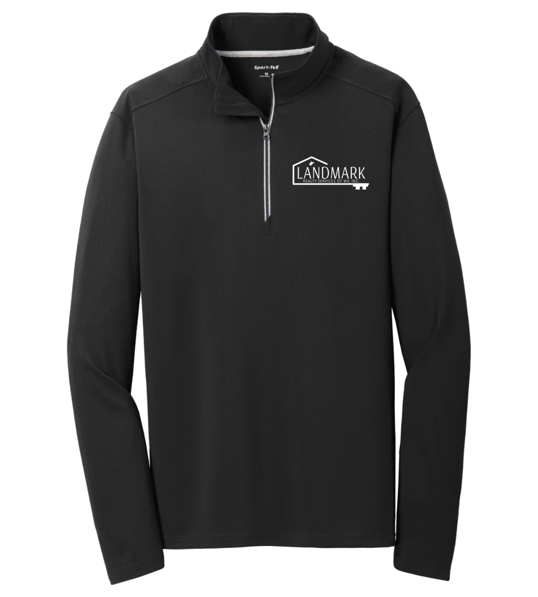 Sport-Tek Sport-Wick Textured 1/4-Zip Pullover